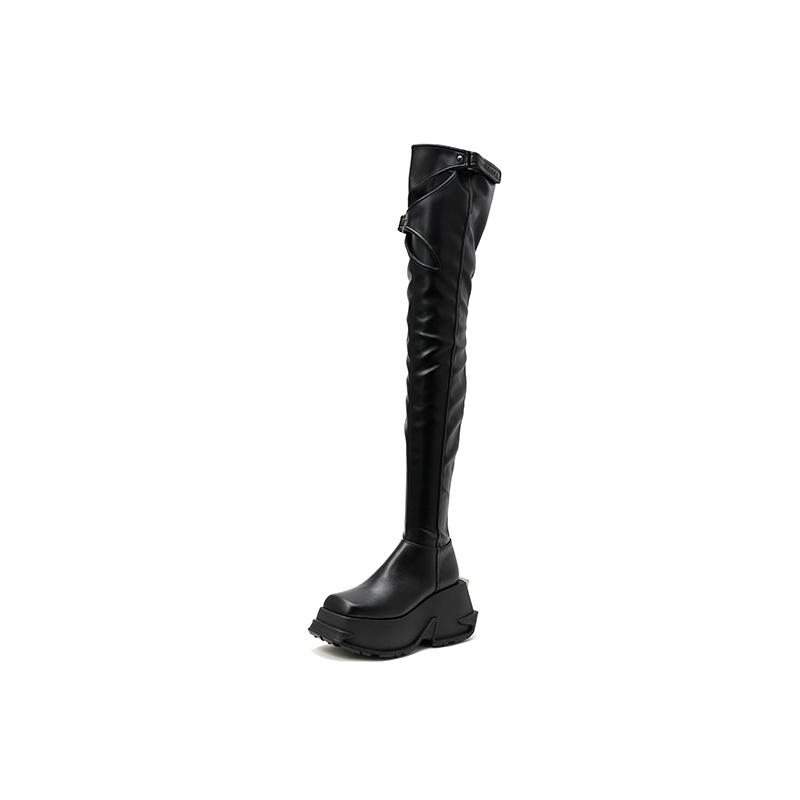 DAPHNE LAB DAPHNE LAB X MARRKNULL Over the knee Boots 9.5cm Women's