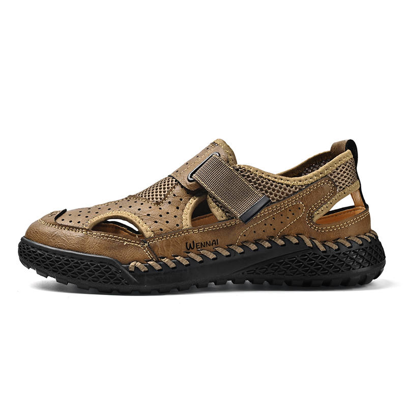 WENNAI Mesh River Trekking Shoes Men's Khaki