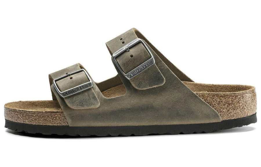 Birkenstock Slide Slippers Unisex Green Regular