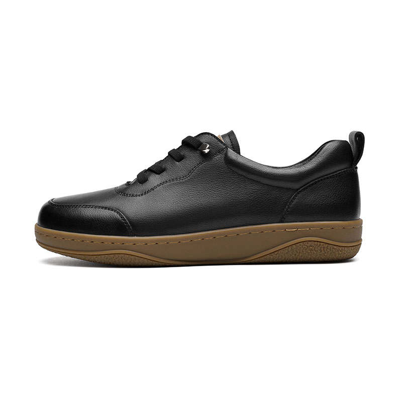 RED DRAGONFLY Cow Leather Non Slip And Waterproof Abrasion Resistant Lightweight Low top Skateboard Shoes Women's