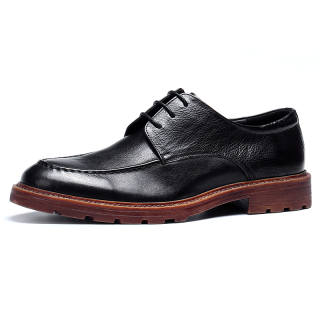 ASTON M.JAZZ Top Grain Cow Leather Casual Shoes Men's