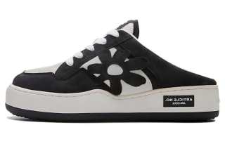 ARTICLE NO. Rubber Sole Closed Toe Slippers Unisex White Black