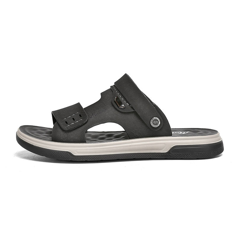 Mulinsen Beach Sandals Men's Gray/Brown