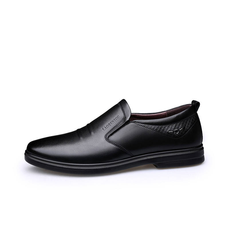 LAORENTOU Top Grain Cow Leather Casual Leather Shoes Men's