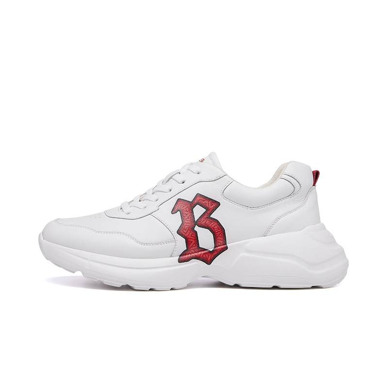 VICKI BROWN Cow Leather Abrasion Resistant Low top Chunky Sneakers