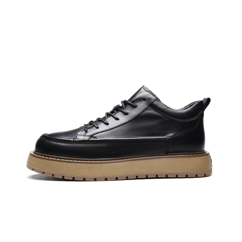 PARDASAUL Cow Leather Low top Skateboard Shoes Men's