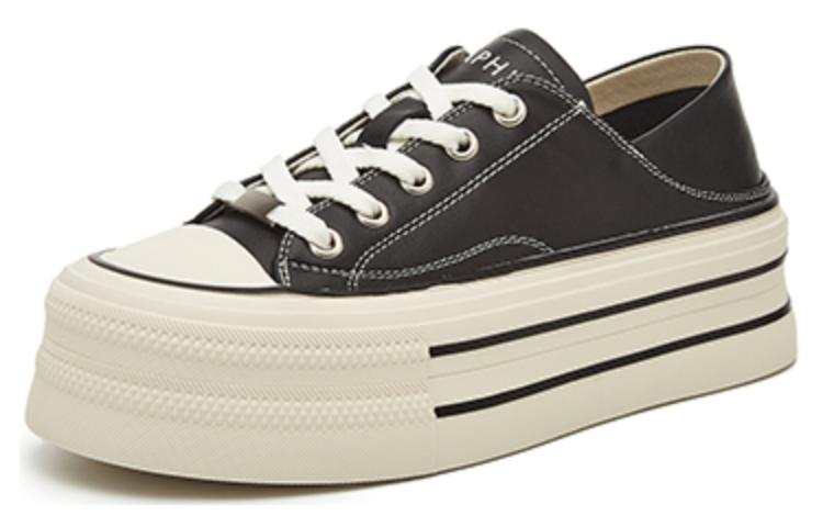 DAPHNE DAPHNE Cow Split Leather Low top Skateboard Shoes Women's