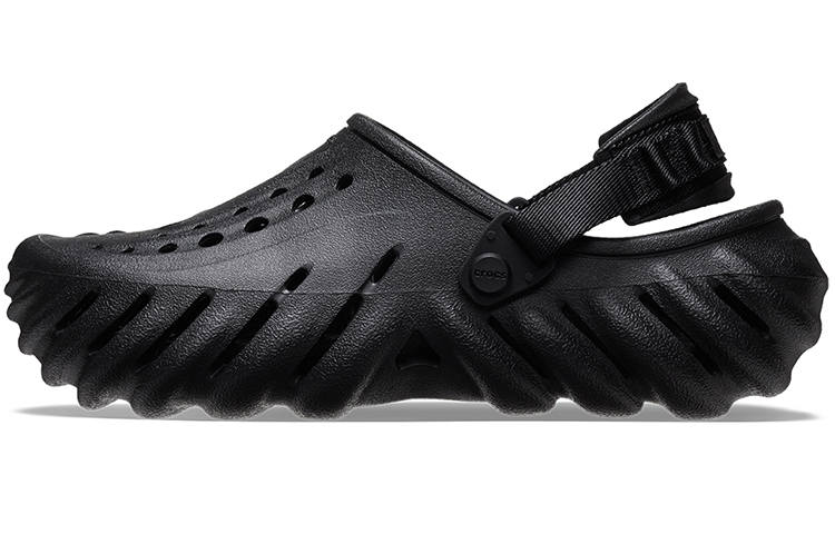 Crocs Crocs Echo Clog EVA Clogs Unisex Black