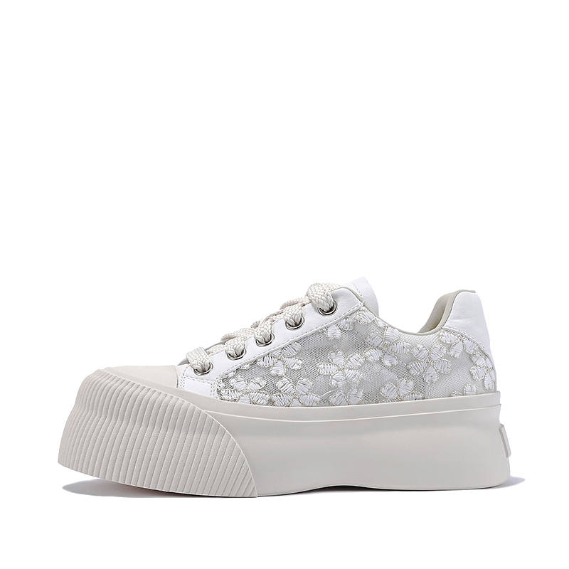 BELLALILY Slip Resistant And Breathable Height Increasing Slip Resistant And Breathable Height Increasing Low top