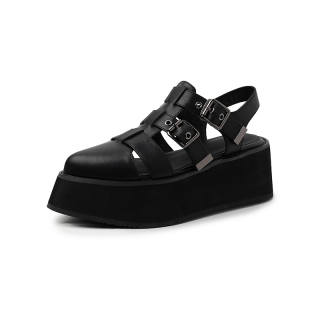 SUYANJIAO Cow Leather Roman Sandals Women's