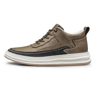 Mansion bull GONGNIUSHIDI Cow Split Leather Slip Resistant Abrasion Resistant Slip Resistant Abrasion Resistant Low top