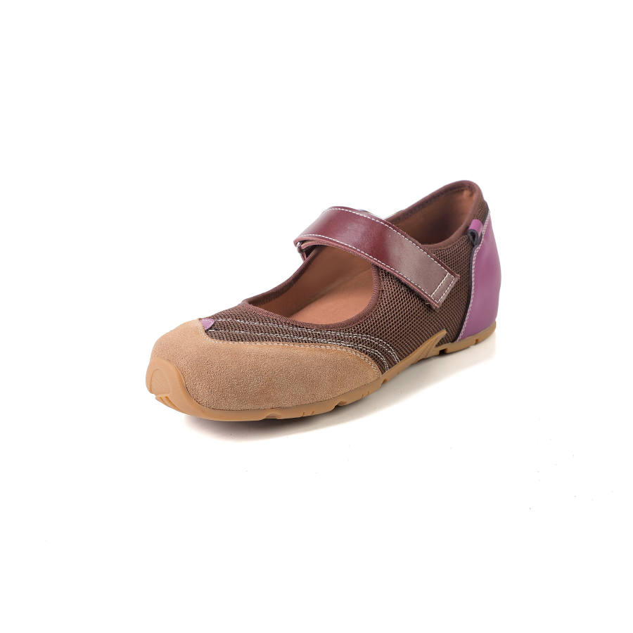 HONGYANGLIN Flat Mary Jane Shoes Women's
