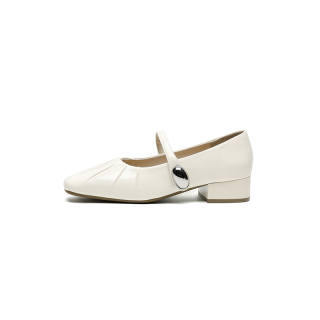 FIVE PLUS Chunky Heel Mary Jane Shoes Women's