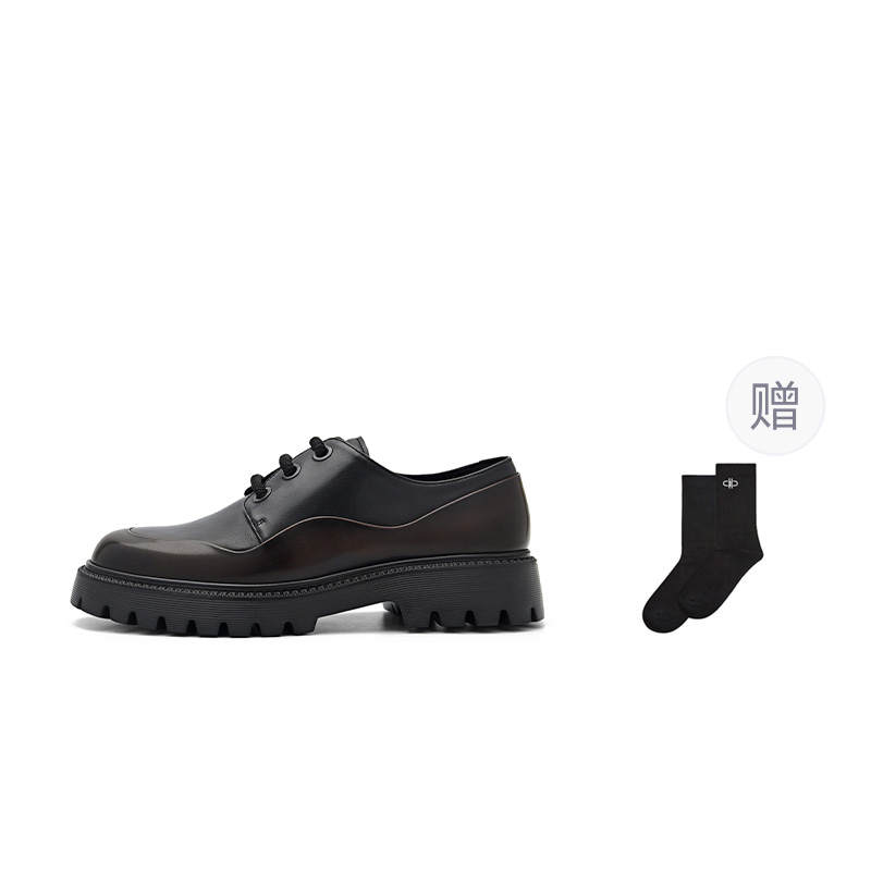 PEDRO Icon Top Grain Cow Leather Casual Shoes Men's Black