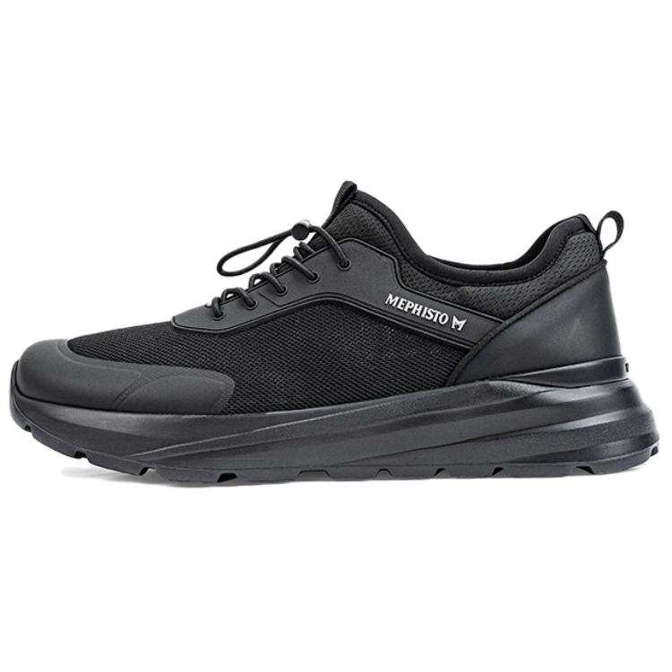 MEPHISTO Breathable Lightweight Breathable And Lightweight Low top Casual Shoes Men's Black