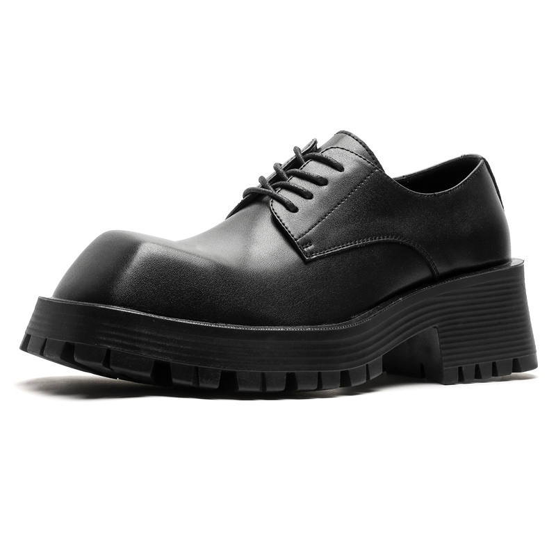 V ZERO FIVE V ZERO FIVE Microfiber Leather Casual Shoes Men's Black
