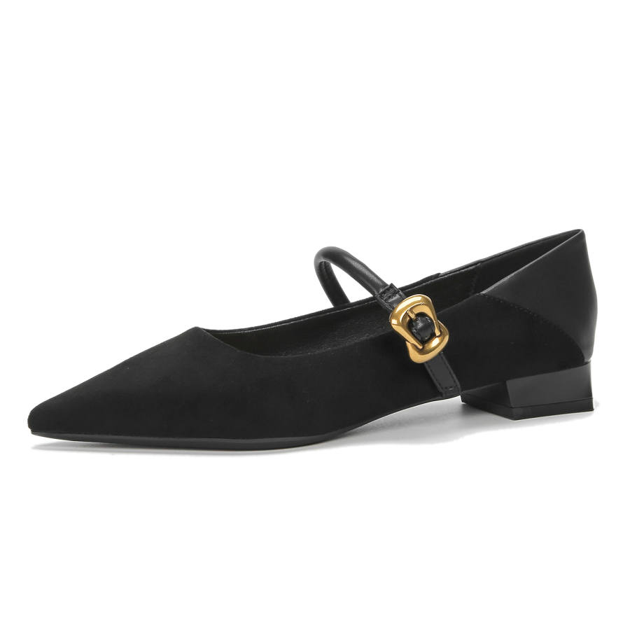 Bamiti Chunky Heel Mary Jane Shoes 3cm Women's