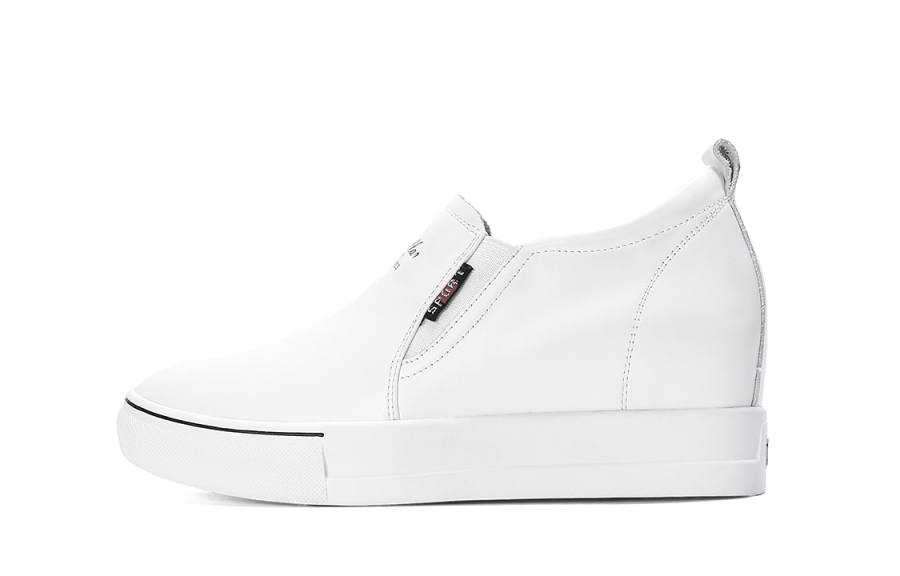 VEDULLAR Cow Leather Abrasion Resistant Low top Loafers Women's
