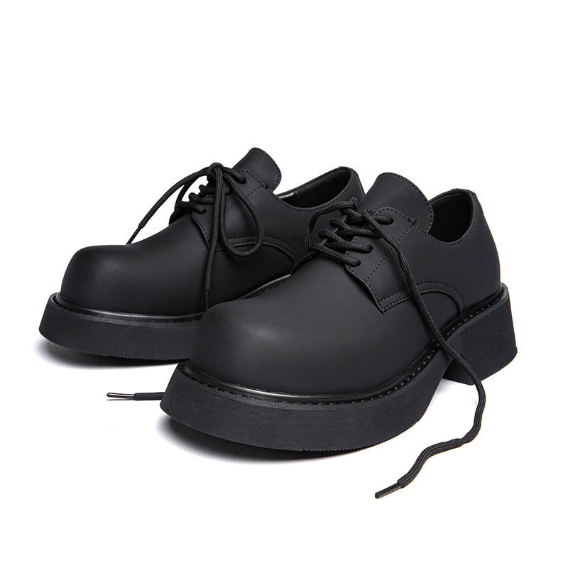 MODENGPAN MODENGPAN Microfiber Leather Low top Casual Shoes Unisex Black