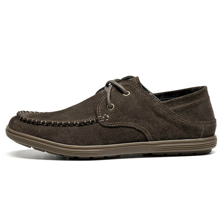 LEAVELAND Men's Casual Shoes Men's Low Top Black/Khaki