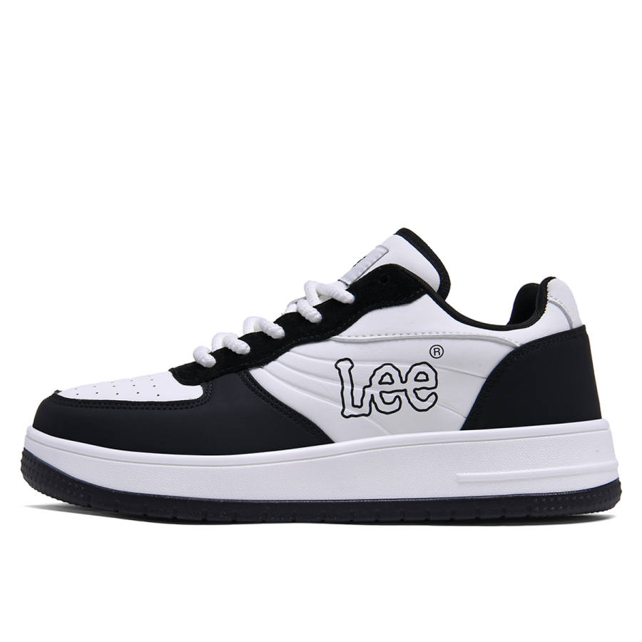 Lee Classic Black White Colorway Low top Skateboard Shoes Men's