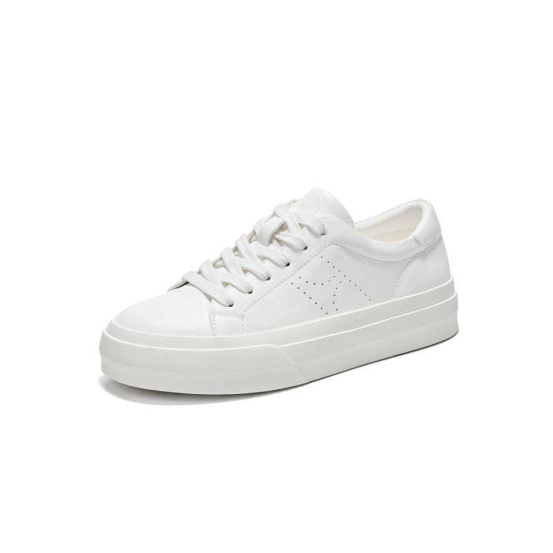 ELLE Cow Leather Thermal Low top Skateboard Shoes Women's