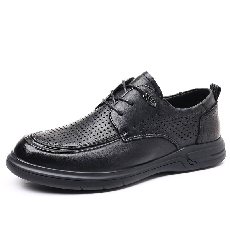 XIAOTOULANG Cow Split Leather Casual Shoes Men's