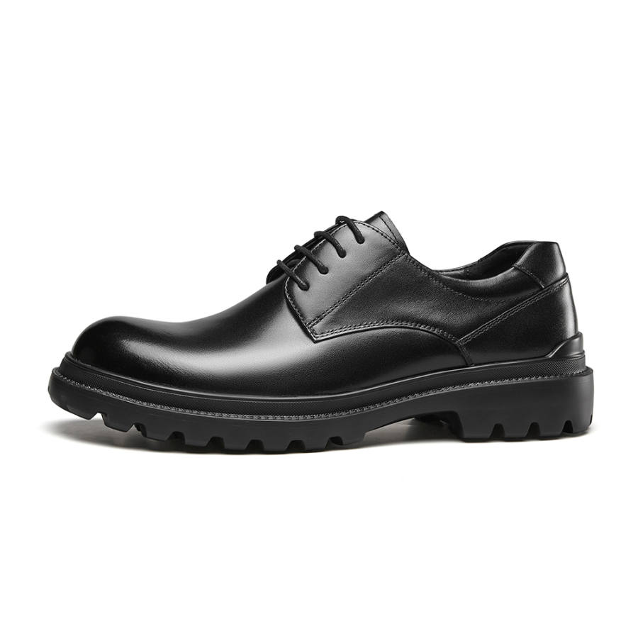 YEARCON Dress Shoes Men's Low Top Black