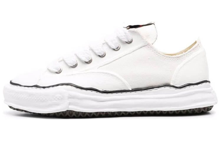 MIHARA YASUHIRO Dissolve Shoes Fashion Low top Skateboard Shoes Unisex White