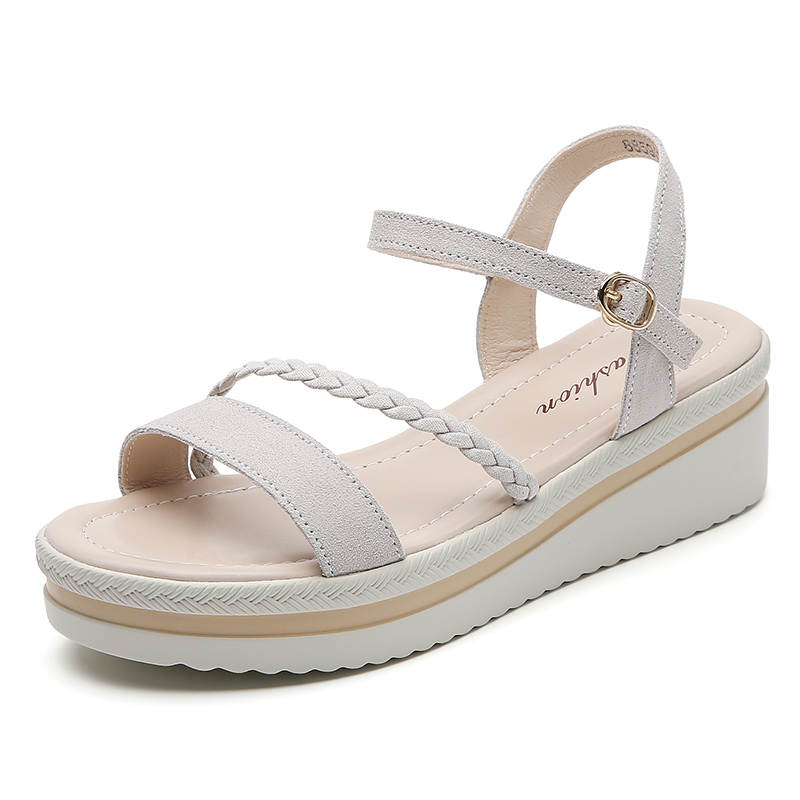 Reivantix Reivanti One Strap Sandals Women's Beige