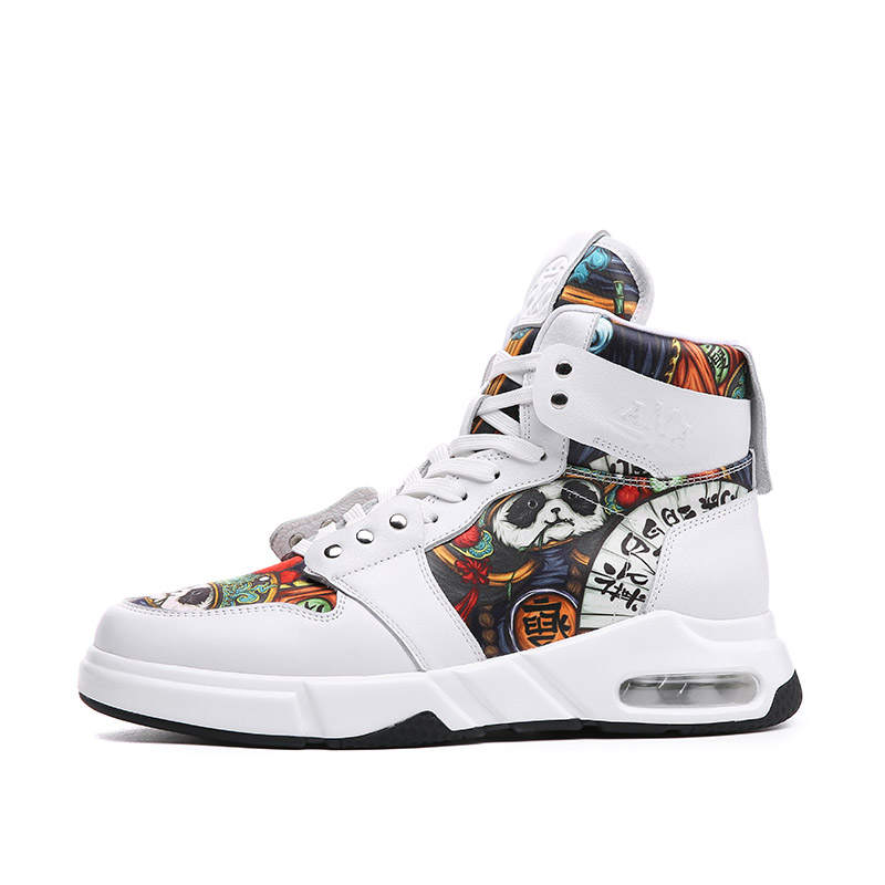 BABINDA High top Casual Shoes Men's White