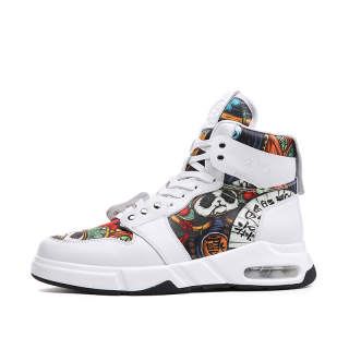 BABINDA High top Casual Shoes Men's White