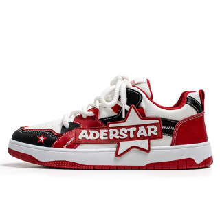 ADERSTAR Synthetic Leather Low top Skateboard Shoes Unisex