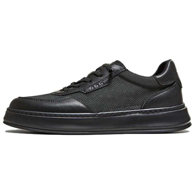 BASTO Cow Leather Low top Skateboard Shoes Men's