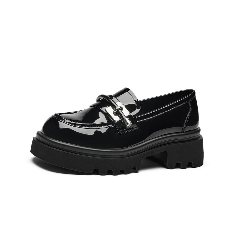 GEMEIQ GEMEIQ Pu Loafers 5.5cm Women's