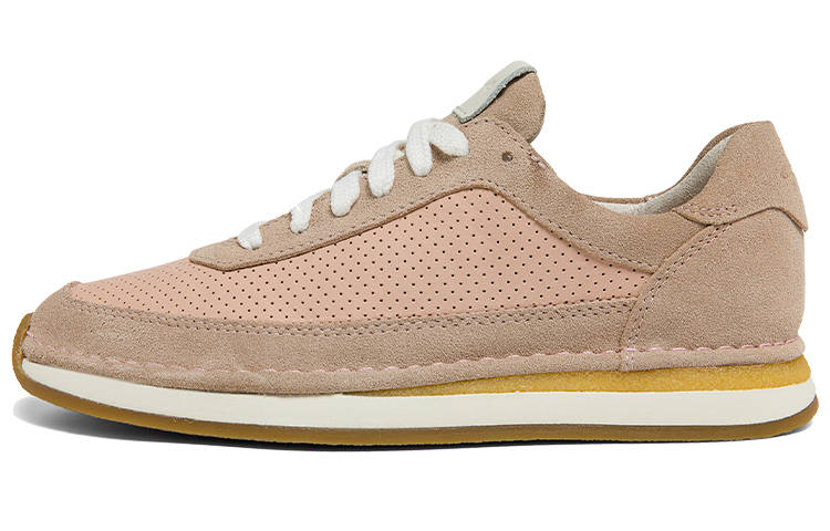 Clarks Casual Shoes Women's Low Top Light Pink