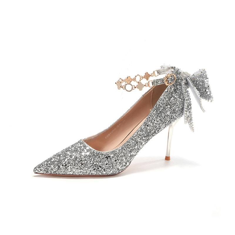 HKCP Slim Heel High Heels 8.5cm Women's