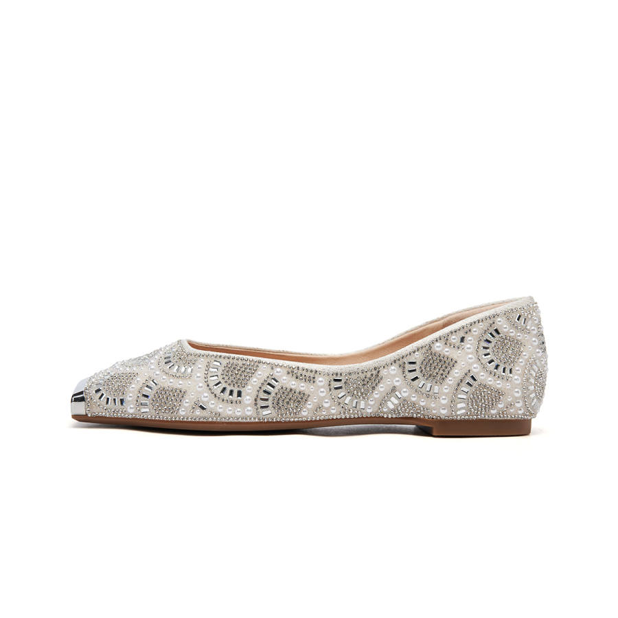 ST&SAT Women's Casual Shoes Women's Ecru/Champagne
