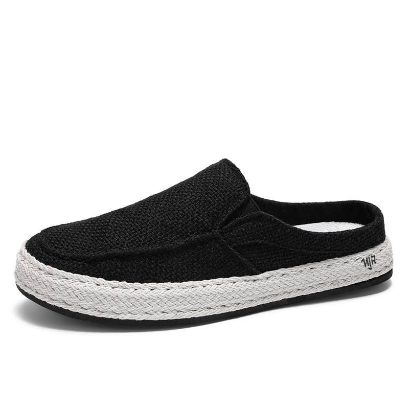 NANJIREN Abrasion Resistant Closed Toe Slippers Men's