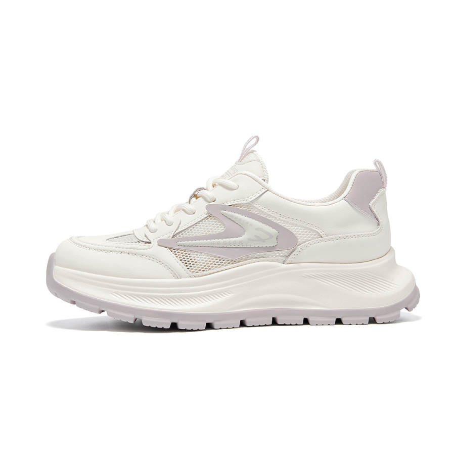 Spider King Cow Split Leather Low top Chunky Sneakers Women's