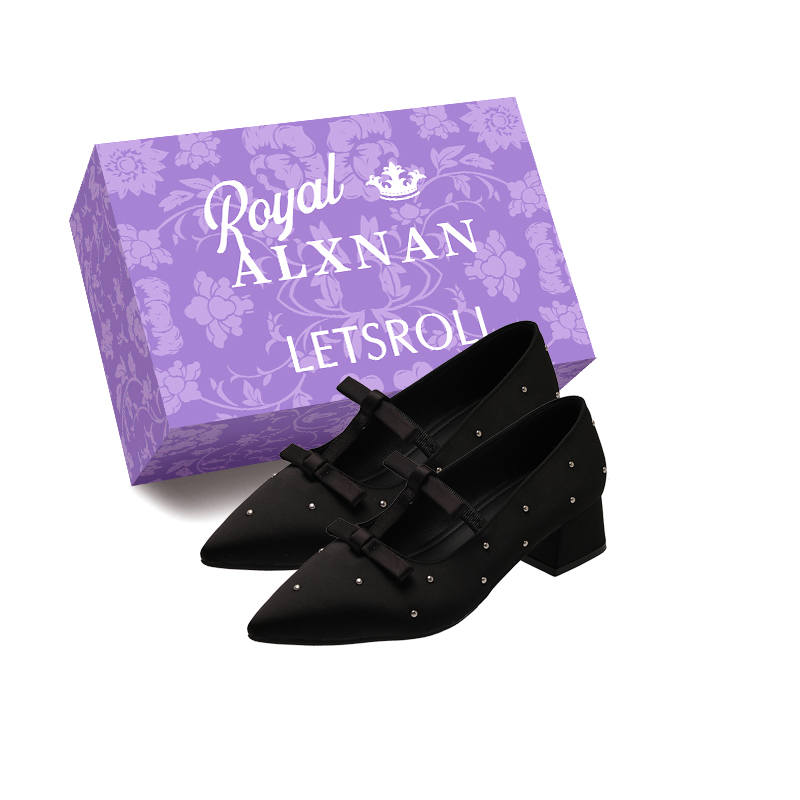 Alxnan Mary Jane Shoes Women's Box