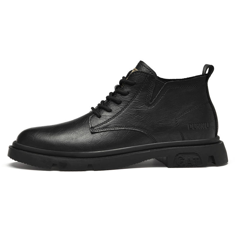 DUNNU DUNNU Combat Boots Men's Black