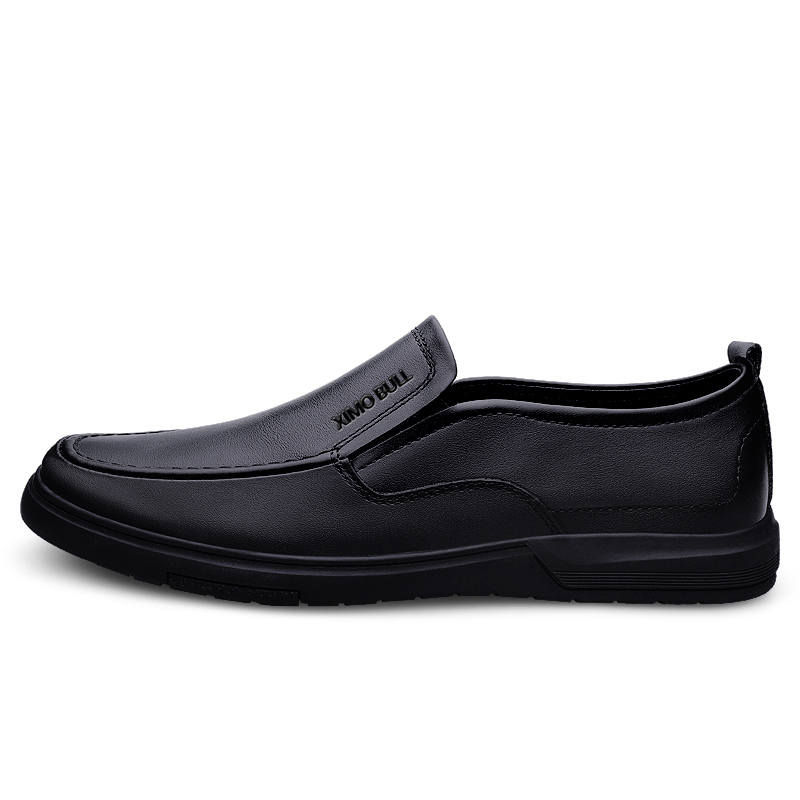 XIMO BULL Top Grain Cow Leather Men's Casual Shoes Men's