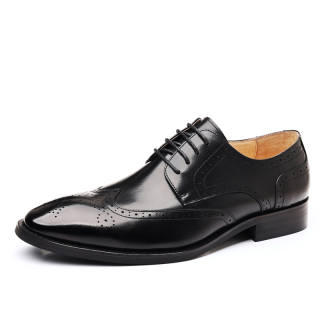 UHK Dress Shoes Men's Low Top Black, Brown
