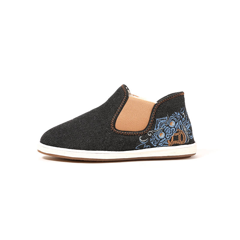 LAOMEIHUA Fabric Slip Resistant Low top Casual Shoes Men's