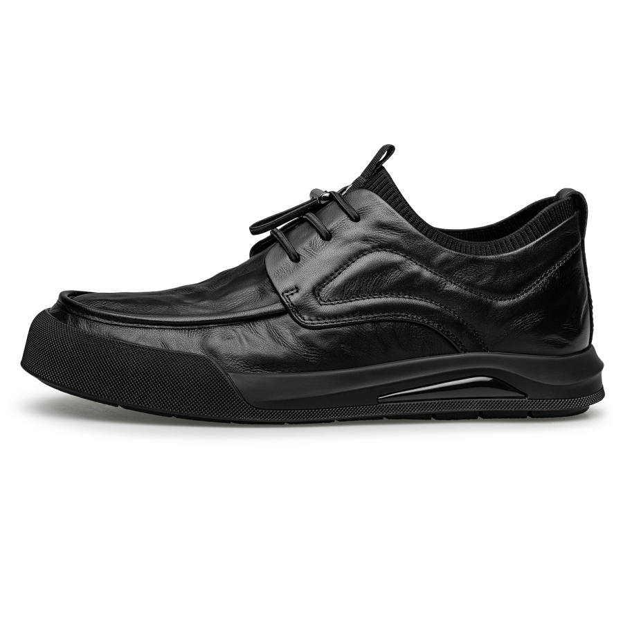 ZRO Zero Gentleman Footwear Cow Leather Casual Leather Shoes Men's