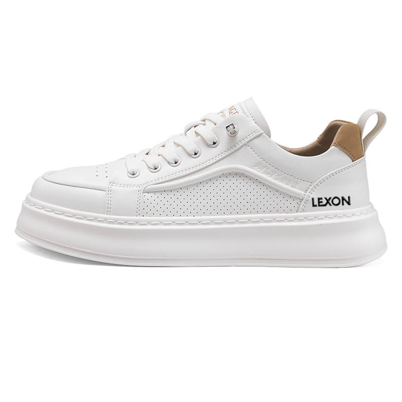 LEXON LEXON Microfiber Leather Cushioning Support Slip Resistant Cushioning Support Slip Resistant Low top Skateboard Shoes