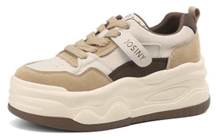 JOSINY Synthetic Leather Abrasion Resistant Low top Skateboard Shoes Women's