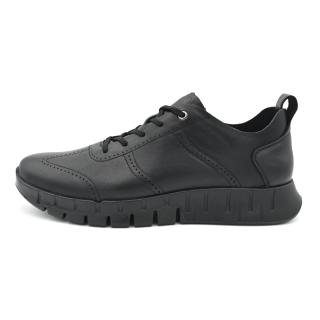 VRKK Men's Casual Shoes Men's Low Top Black