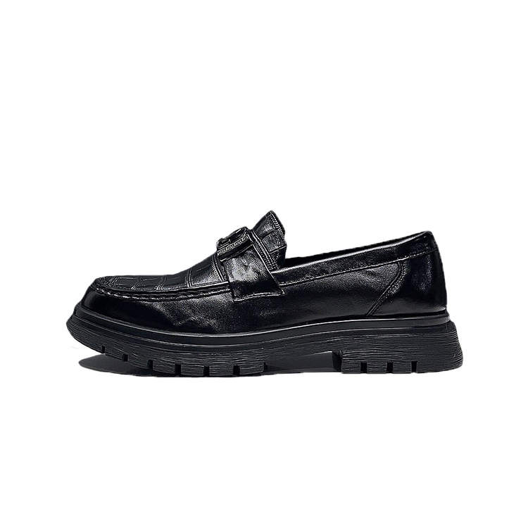 SENJIALUO Loafers Men's Black